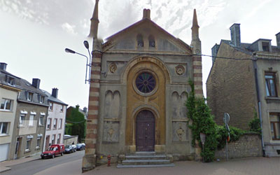 La synagogue d’Arlon a dû être fermée: sa charpente est rongée par des champignons