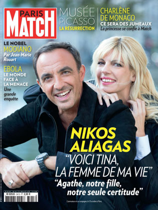 Nikos Aliagas présente sa femme Tina, et se livre sur sa fille, Agathe: "Désormais, je vis pour elle!"