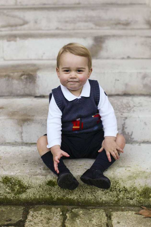 Adorable: le prince George vous souhaite de joyeuses fêtes