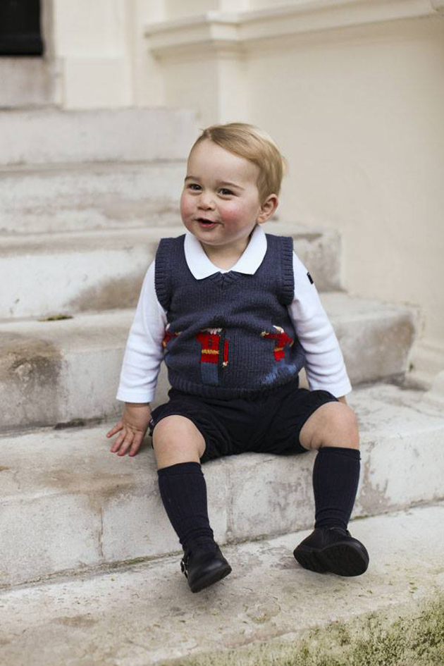 Adorable: le prince George vous souhaite de joyeuses fêtes