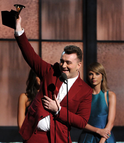 Sam Smith grand vainqueur des Grammy Award, Beck créée la surprise