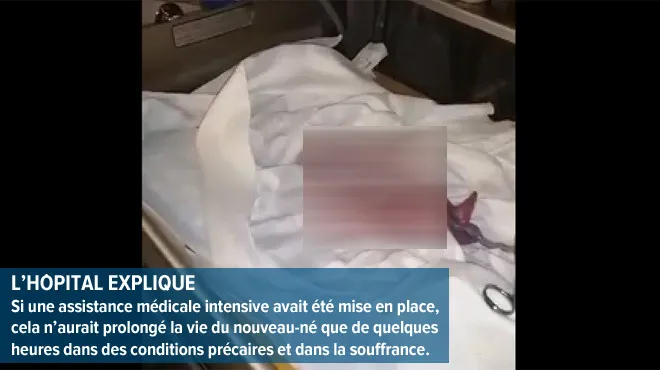 Accusant L Hopital De Charleroi D Avoir Laisse Mourir Son Enfant Tres Grand Premature Elle Publie La Video Des Derniers Instants Du Foetus Sur Facebook Rtl Info