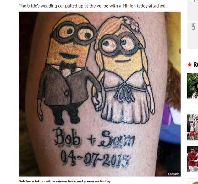 Le tatouage de Bob (capture d