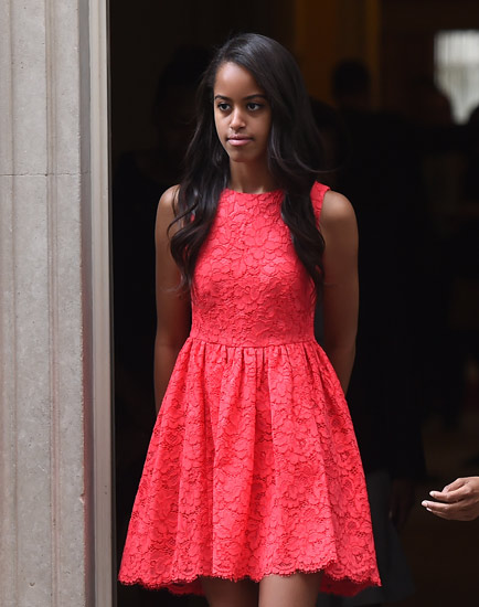 Malia Obama a commencé son stage d’été sur le tournage d'une série américaine