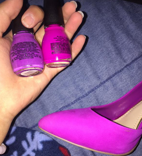 Après The Dress, The Shoe: lequel de ces vernis est assorti à la chaussure?