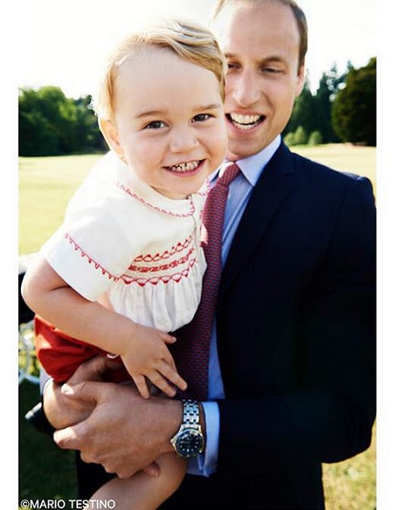 Le prince George fête ses deux ans: sa famille publie une adorable photo sur Instagram