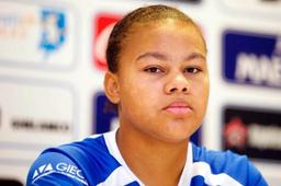 Mariam Abdulai Toloba (La Gantoise), 15 ans, nominée pour le But de l'année UEFA