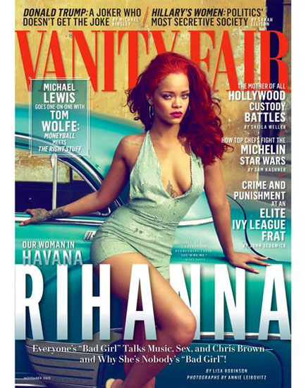 Rihanna, l'amour et le sexe: nue pour Vanity Fair, elle se confie... (photos)