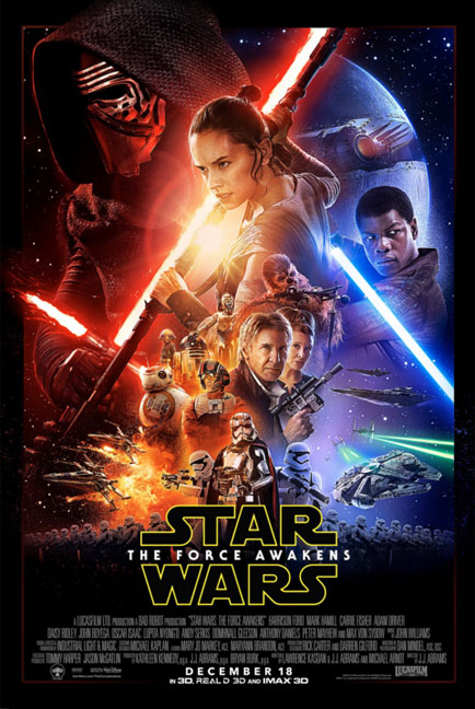 Voici la première affiche du très attendu nouvel épisode de Star Wars