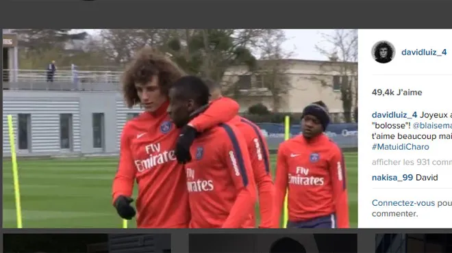 David Luiz Chambre Blaise Matuidi Pour Son Anniversaire Video Rtl Sport