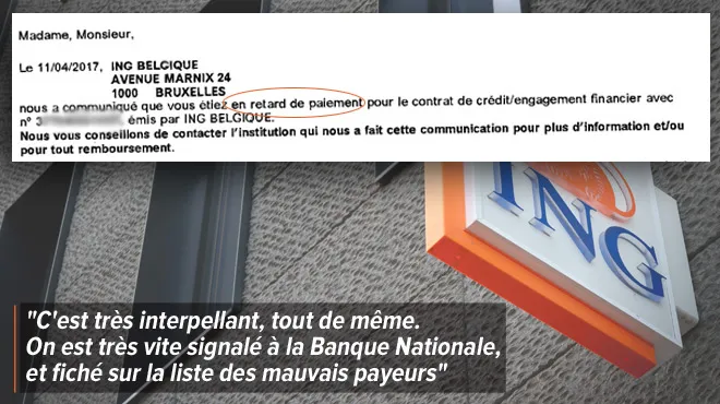 Genevieve Fichee Mauvaise Payeuse A La Banque Nationale A Cause D Un Compte Gratuit Ing Se Justifie Finalement Rtl Info