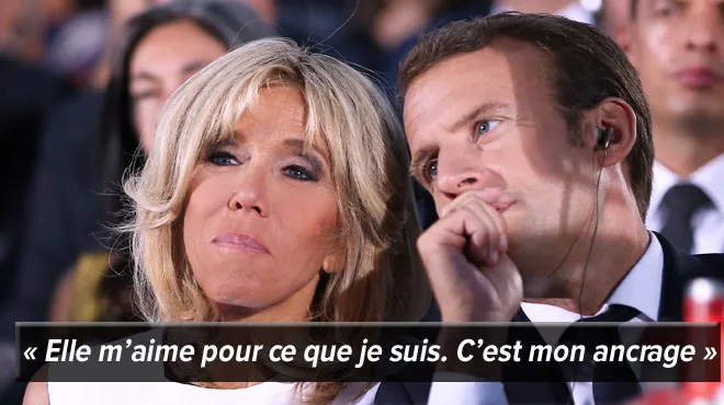 Elle Fait Partie De Moi La Touchante Declaration D Amour D Emmanuel A Brigitte Macron A La Television Americaine Rtl People