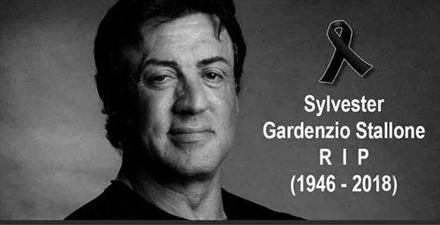 Annoncé pour mort, Sylvester Stallone bel et bien vivant