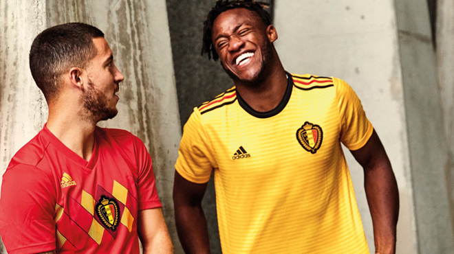 Découvrez le deuxième maillot des Diables Rouges pour la Coupe du monde