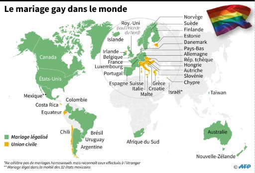 Le Mariage Gay Légalisé Dans Plus De 25 Pays Rtl Info