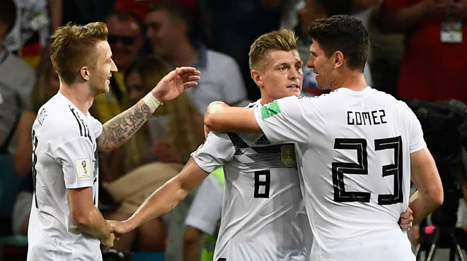 Toni Kroos sauve les siens et permet à l'Allemagne de s'imposer dans le temps additionnel face à la Suède