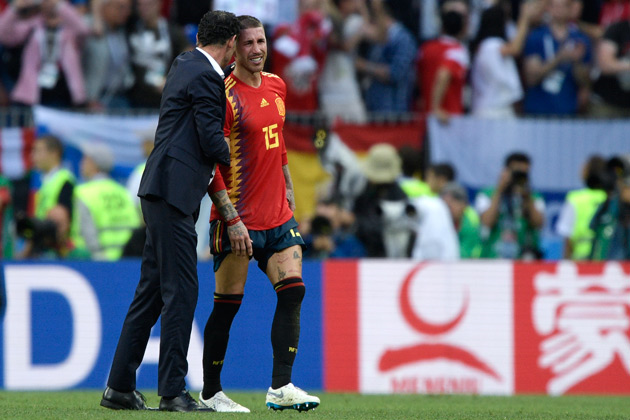 Mondial 2018 : Sergio Ramos réagit après l’élimination de l’Espagne