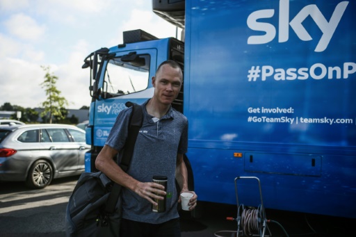  Froome case: exceptional case or defeat of anti-doping? "Title =" Froome case: exceptional case or defeat of anti-doping? "


<p> Briton Chris Froome in front of the bus of his team, July 4, 2018 in Saint-Mars-la-Réorthe VendéeJeff PACHOUD </p>
</p></div>
<div id=