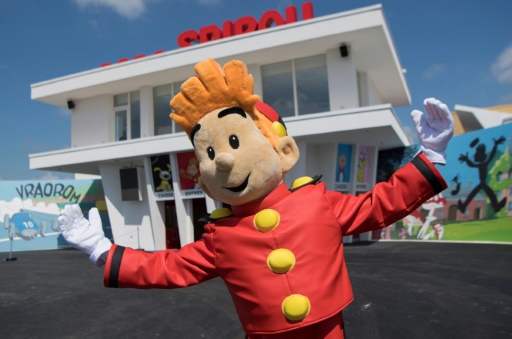  Spirou turns 80 for an exhibition in Saint-Malo "title =" Spirou celebrates 80 years with Saint-Malo exhibition "/>


<p> A man disguised as Spirou at the entrance of the amusement park dedicated to the character of comics in Monteux (Vaucluse), June 1, 2018, the day of its official inaugurationBRETRAND LANGLOIS </p>
</p></div>
<div id=