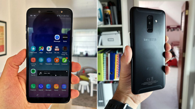 Vous cherchez un smartphone Samsung pas trop cher? Le Galaxy A6+ est le meilleur rapport qualité-prix de la marque, nous l'avons testé (PHOTOS)