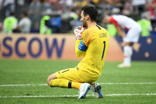  France: the consecration of Captain Lloris "title =" France: the dedication of Captain Lloris "/>


<p> The goalkeeper captain of the Blues, Hugo Lloris, happy with the coronation of the world in front of Croatia in Moscow, July 15, 2018FRANCK FIFE </p>
</p></div>
<div id=