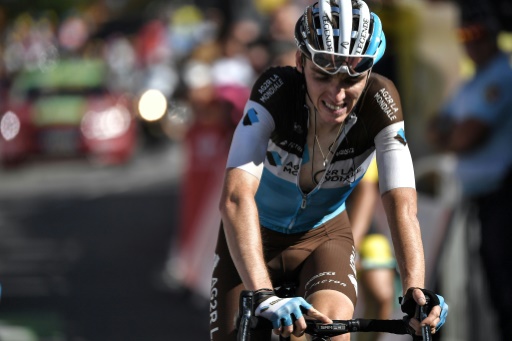  Bardet: a setback for the victory, a step forward for the podium "title =" Bardet: a setback for the victory, a step forward for the podium "/>


<p> Romain Bardet crosses the finish line of the 11th stage of the Tour at the top of La Rosière, July 18, 2018Marco BERTORELLO </p>
</p></div>
<div id=
