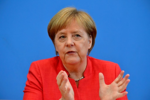  Germany / Football: Merkel "respects =" "the =" "withdrawal =" "d =" "from =" "l =" "national =" "title =" Germany / Foot: Merkel "/>


<p> Chancellor Angela Merkel in Berlin, July 20, 2018Tobias SCHWARZ </p>
</p></div>
<div id=
