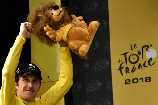  Tour de France - Geraint Thomas hits the goal for a first title "Tour de France - Geraint Thomas hits the goal for a first title" />


<p> Geraint Thomas in yellow, July 28, 2018 in EspeletteMarco BERTORELLO </p>
</p></div>
<div id=