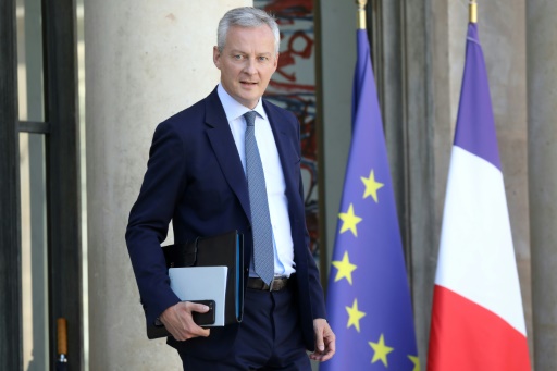  Eurozone: "onverantwoordelik =" "de =" "nee =" "les =" "r =" "volgens =" ​​"bruno =" "le =" "burgemeester =" "title =" Euro zone: "/> 

<p> Minister van Finansies Bruno Le Maire verlaat die Palais de l'Elysée in Parys op 12 September 2018LUDOVIC MARIN </p>
</p></div>
<div id=