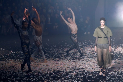   Dior opens the Paris Fashion Week with a parade related to the dance. 