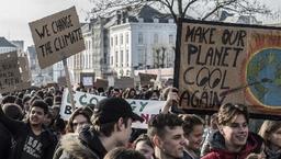 Quelque 3.000 jeunes marchent à Gand pour le climat