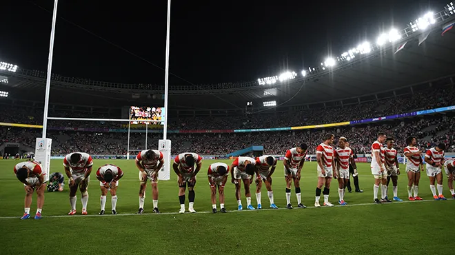 Mondial De Rugby Large Succes Du Japon Sur La Russie En Ouverture Du Tournoi Video Rtl Sport