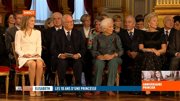 La Princesse Elisabeth Rayonnante Pour Son 18e Anniversaire Revivez Les Plus Beaux Moments De La Ceremonie Rtl Info