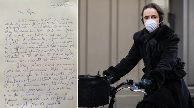 Amelie Nothomb Ecrit Une Lettre Emouvante A Son Pere Decede En Plein Confinement La Mort Ce N Est Pas La Cessation De L Amour Photos Rtl People