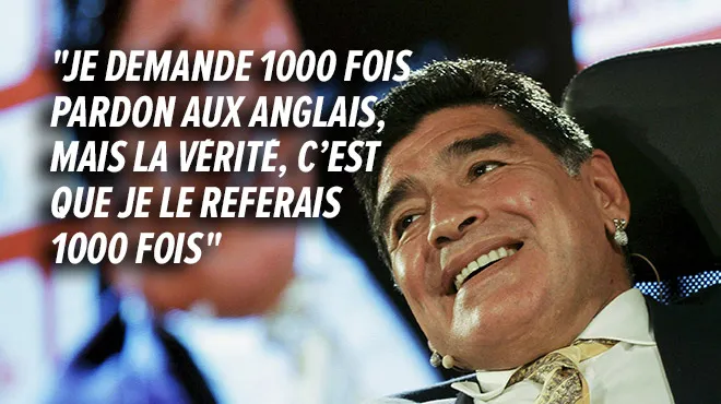 Maradona Voici Quelques Unes De Ses Meilleures Citations Rtl Sport