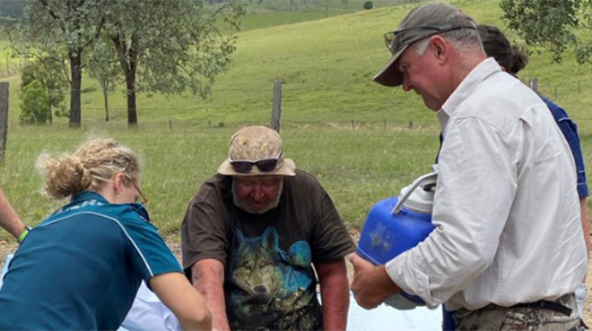 Robert was found missing after 18 days in the Australian forest: 