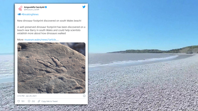 4-year-old girl makes incredible discovery on the beach in Wales