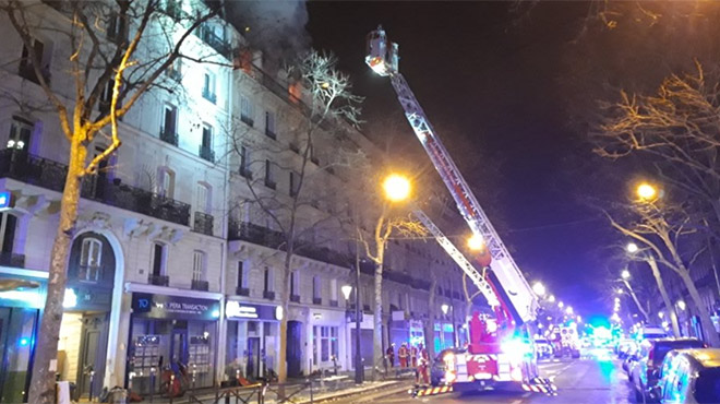 Violent fire in Paris: at least 2 dead and four injured
