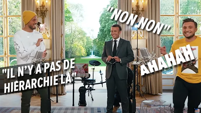 McFly et Carlito dévoilent leur vidéo avec Macron: leur concours  d'anecdotes tourné à l'Elysée - RTL People