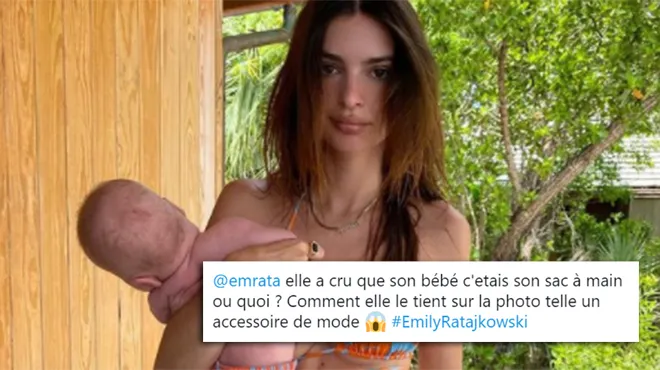 Emily Ratajkowski Devoile Une Photo Avec Son Bebe Et Choque Les Internautes C Est Dangereux Rtl People