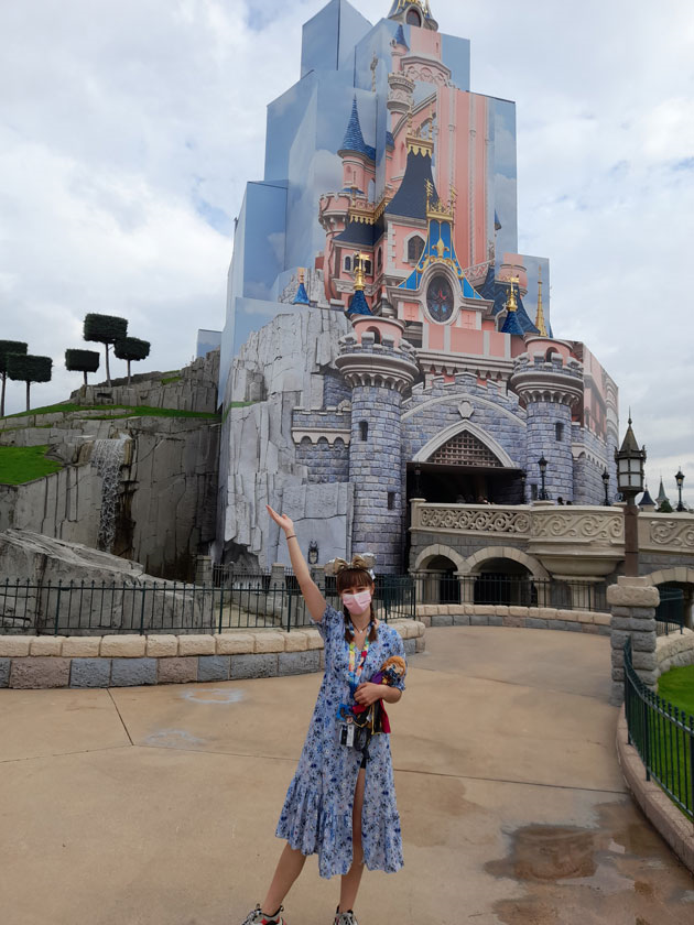 Marie à Disneyland