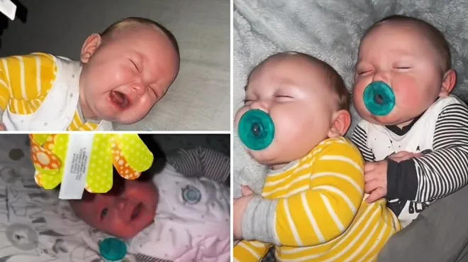 Ces Jumeaux De 8 Mois Refusent De Dormir Separement Ils Doivent Se Tenir Tout L Un Contre L Autre Video Rtl People
