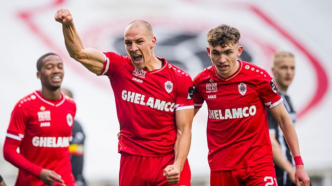 L'Antwerp matte Charleroi en 14 minutes et reprend provisoirement la 3e place à Anderlecht