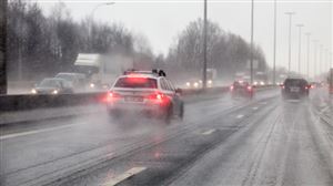 Prudence sur les routes: encore quelques averses hivernales et conditions glissantes