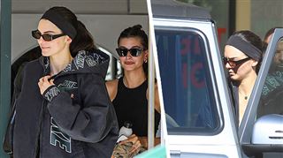 Kendall Jenner et Hailey Bieber se garent (encore) sur une place réservée aux handicapés pour aller à leur cours de Pilates