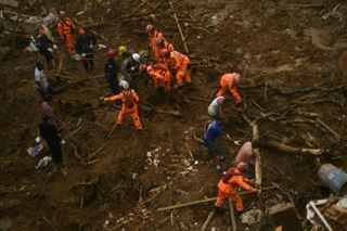 Pluies au Brésil- le bilan s'alourdit à 186 morts à Petropolis