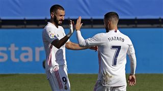Je t'aime- le message discret d'Eden Hazard à Karim Benzema après la victoire du Real Madrid