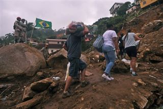 Brésil- cinq morts lors de nouvelles inondations à Petropolis