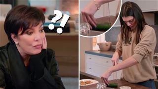 Kendall Jenner ne sait pas comment couper un concombre- les internautes médusés (vidéo)