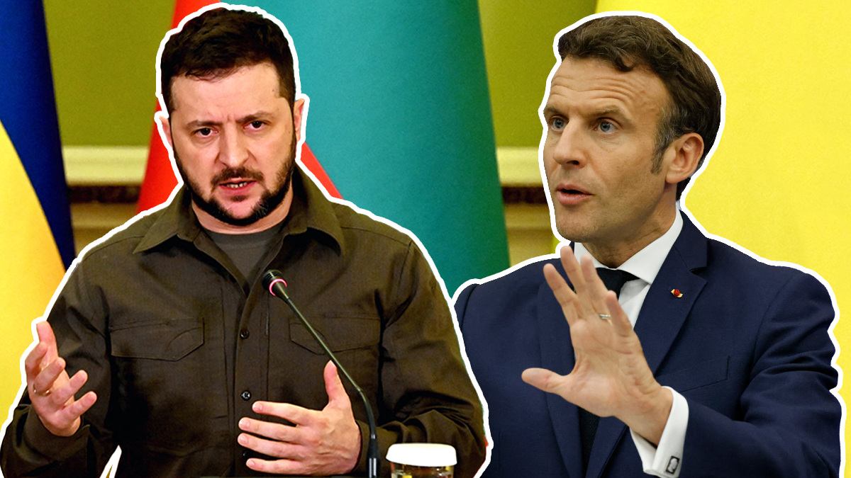 Le Ton Monte Entre Zelensky Et Macron - RTL Info